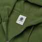 Element Lowcase Corduroy Zip Hooded Sweatshirt Bronze Green
