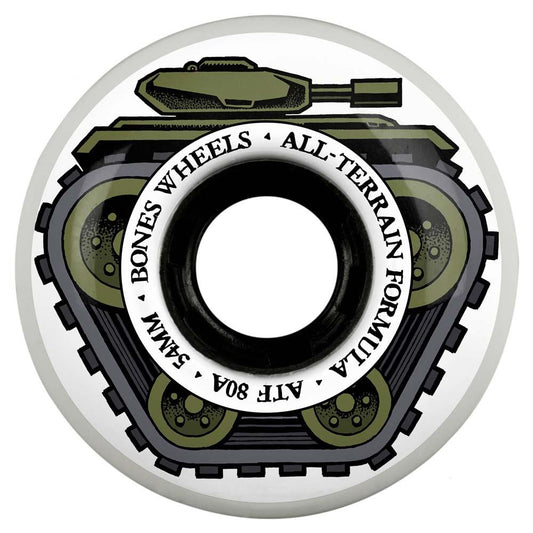 BONES ATF All Tank Skateboard Wheels 54mm 80A