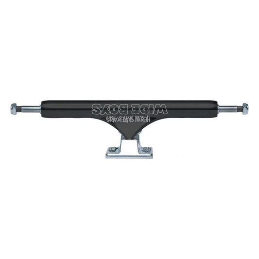 Slappy ST1 Hollow Wide Boy Skateboard Trucks Polished Black 10.5"