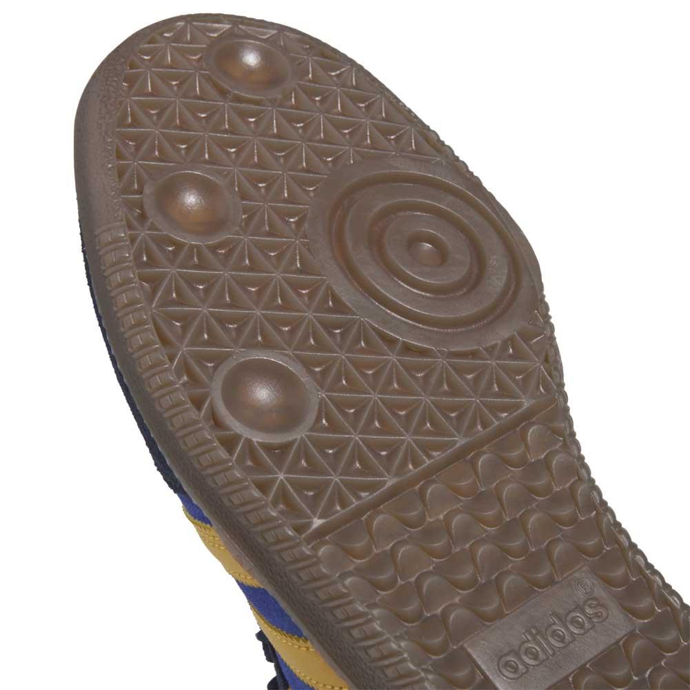 Adidas Skateboarding Samba ADV  Co Navy Preloved Yellow Royal Blue Skate Shoes