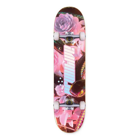 Primitive Poison Fvck Render Factory Complete Skateboard Pink 8"