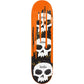 Zero x Realtree 3 Skateboard Deck Skulls With Blood Orange Dip  8.25"