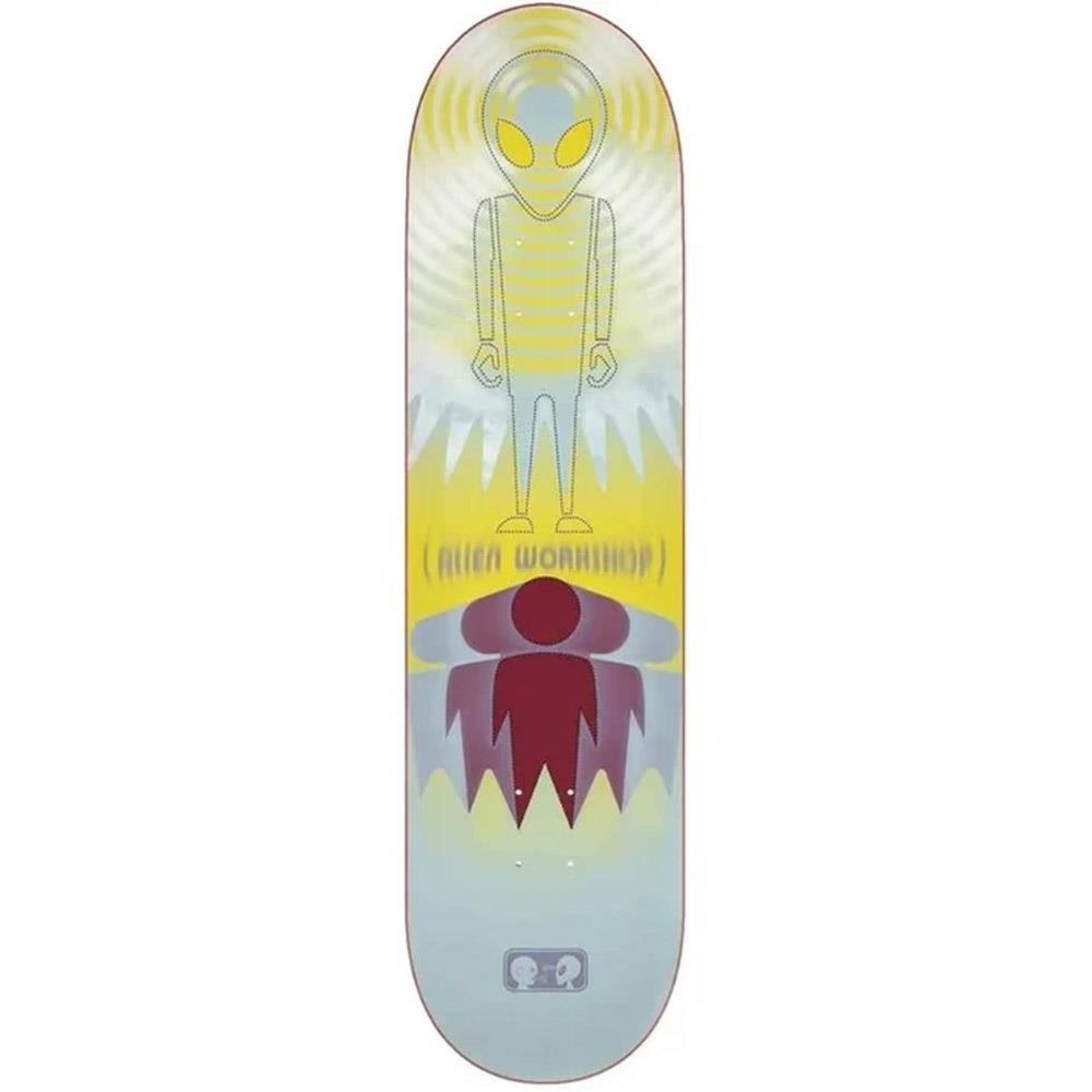 Alien Workshop Transmission Skateboard Deck White 8"
