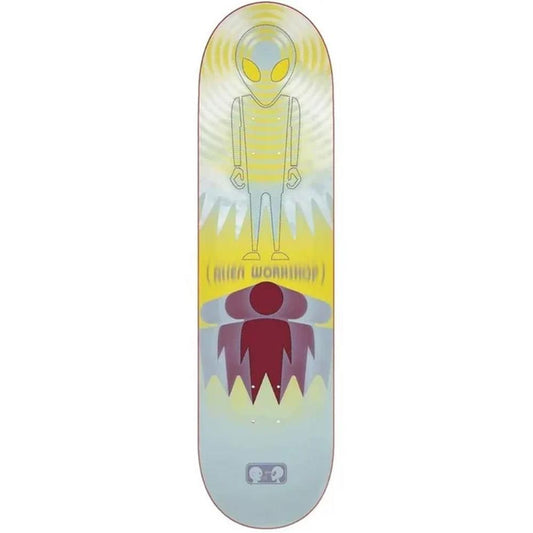 Alien Workshop Transmission Skateboard Deck White 8"