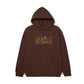 HUF Fetch Pullover Hooded Sweatshirt Chocolate