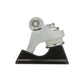 Slappy ST1 Classic Skateboard Trucks 8 Hole Baseplate White Black 8.5"