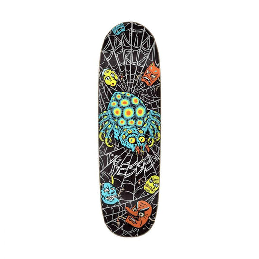 Santa Cruz Dressen Spider Skateboard Deck Black 9.25"