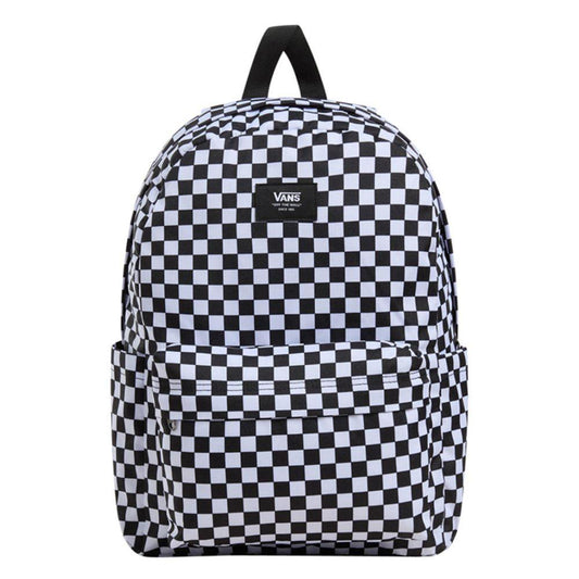 Vans Old Skool Grom YOUTH Check Backpack Checkerboard Black White