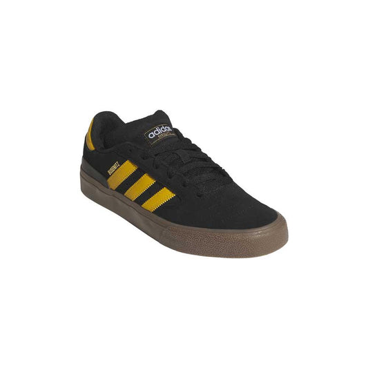 Adidas Skateboarding Busenitz Vulc II Skate Shoes Core Black Pre Yellow Gum