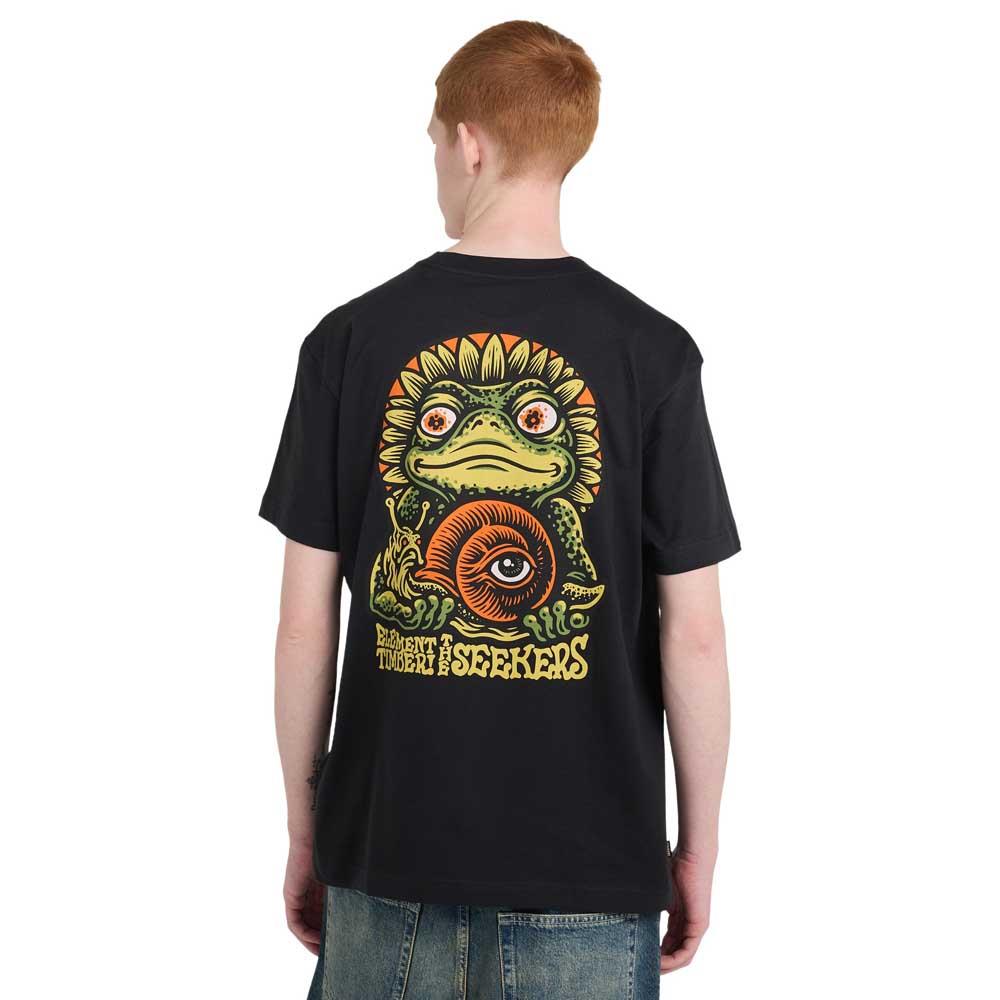 Element Timber The Frog T-Shirt Off Black