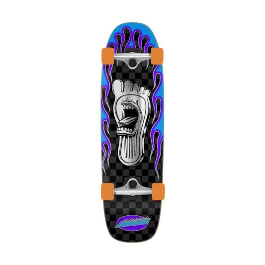 Santa Cruz Cruzer Screaming Lead Foot Factory Skateboard 8.4"