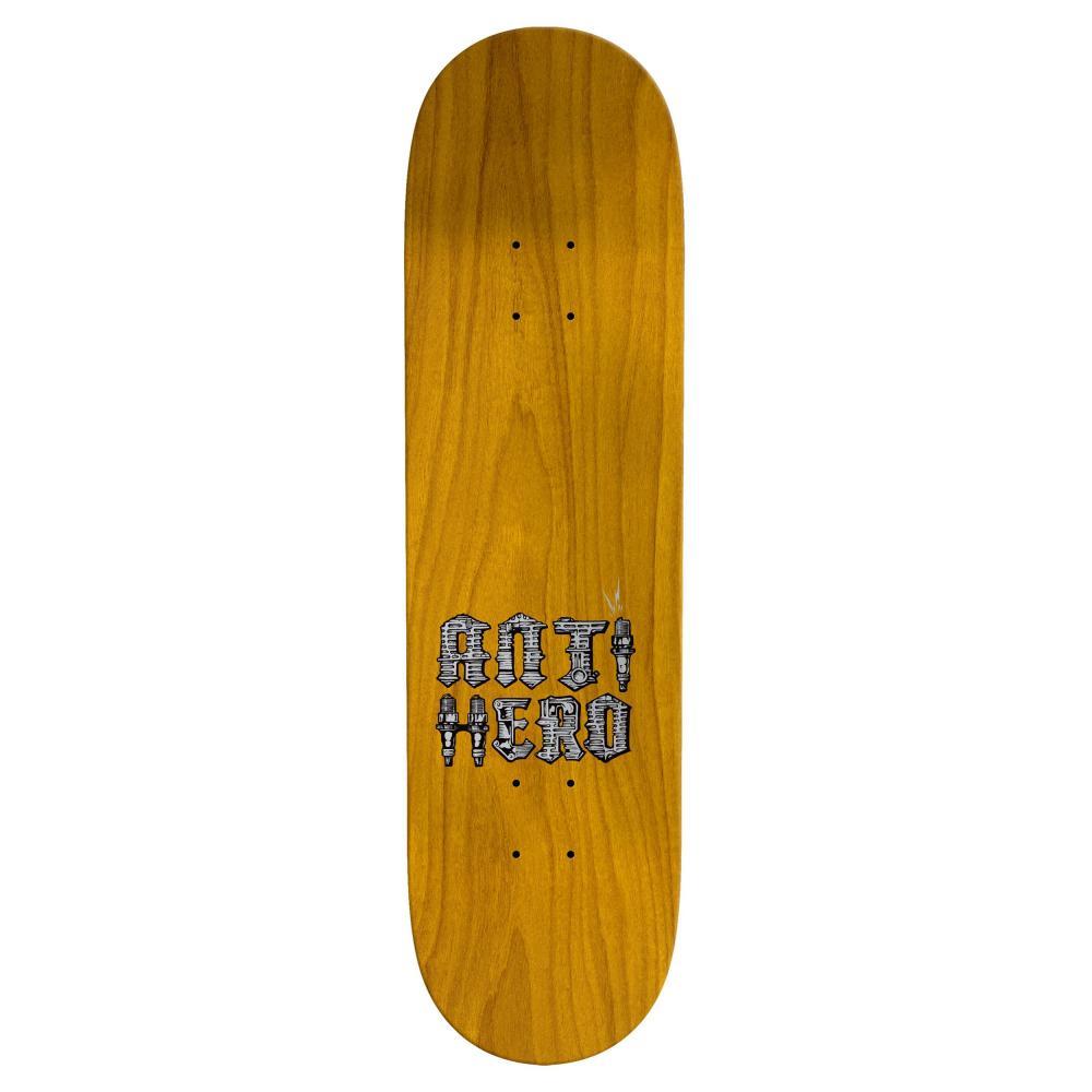 Antihero GT Revvington (Re-Rev'd) Silver Skateboard Deck 8.25"