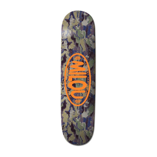 Element Pro Skateboard Deck Hidden Vincent Milou Camo Orange 8.25"