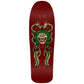 Powell Peralta Steve Caballero Mask Reissue Skateboard Deck Burgundy Gold Foil 9.75"