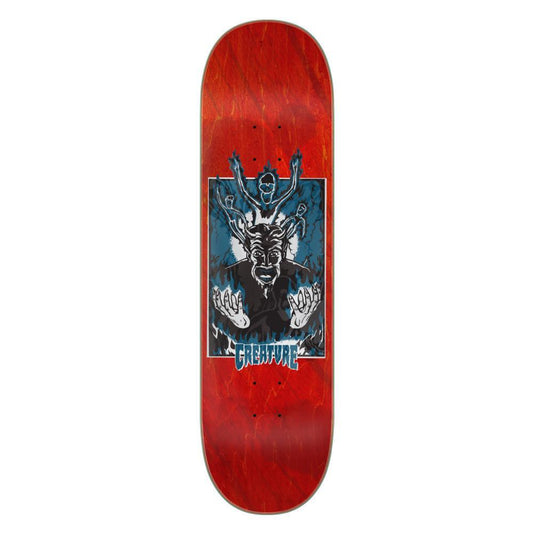 Creature Skateboard Deck Hell 2 Red 8.6"