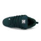 DC Shoe Co Court Graffik Skate Shoes Dark Green White