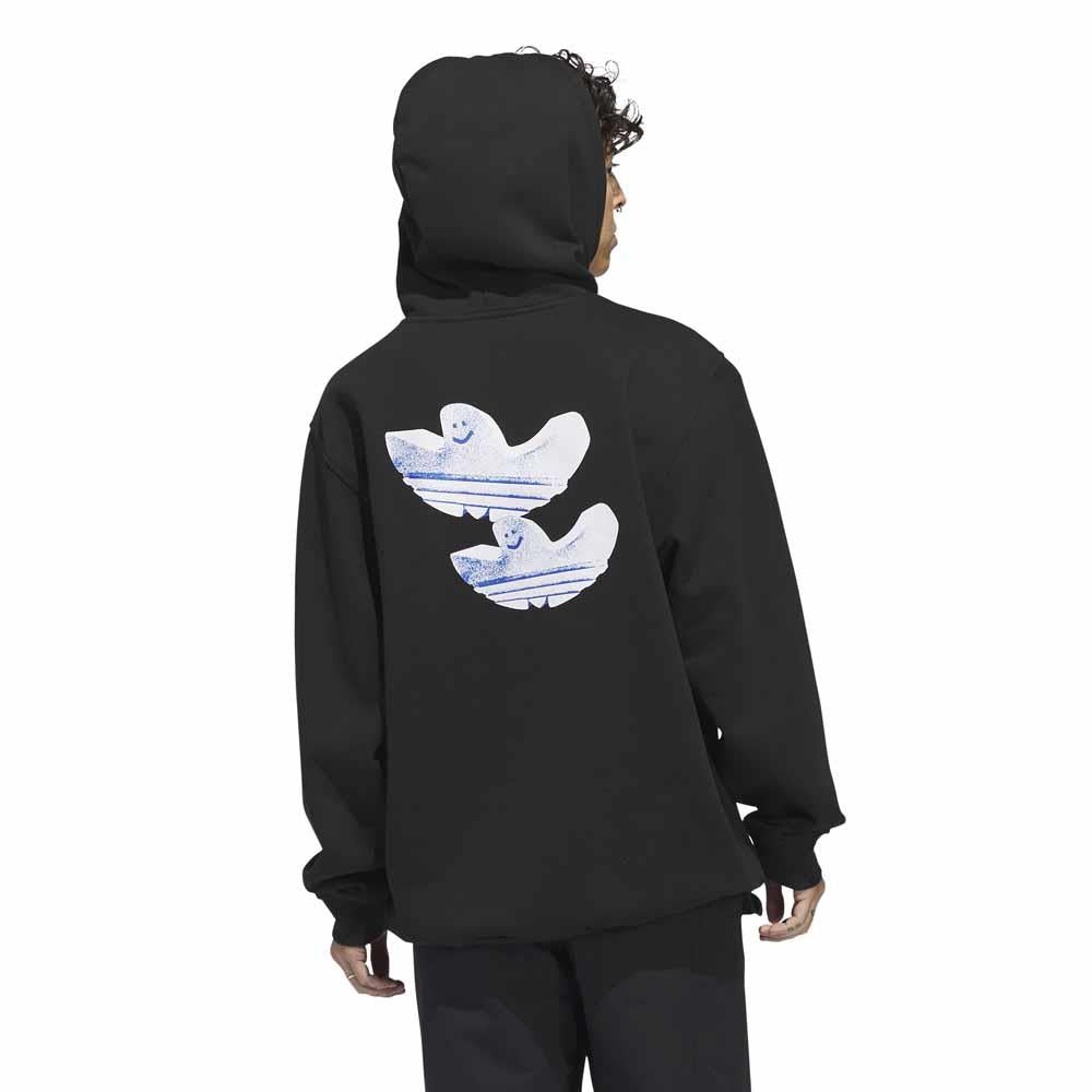 Adidas Skateboarding Shmoo G Hooded Sweatshirt Black White Royal