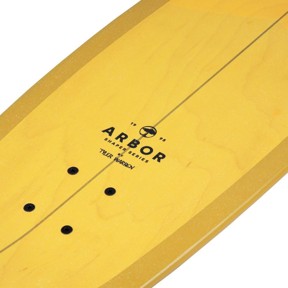 Arbor Surfskate C7 Shaper Warren Yellow Complete Cruiser Skateboard 29 IN