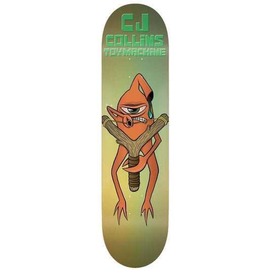 Toy Machine CJ Sling Shot Skateboard Deck  8"
