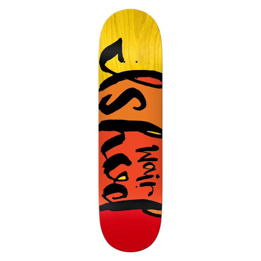 Real Skateboard Deck Ishod Script Red / Orange 8.28"