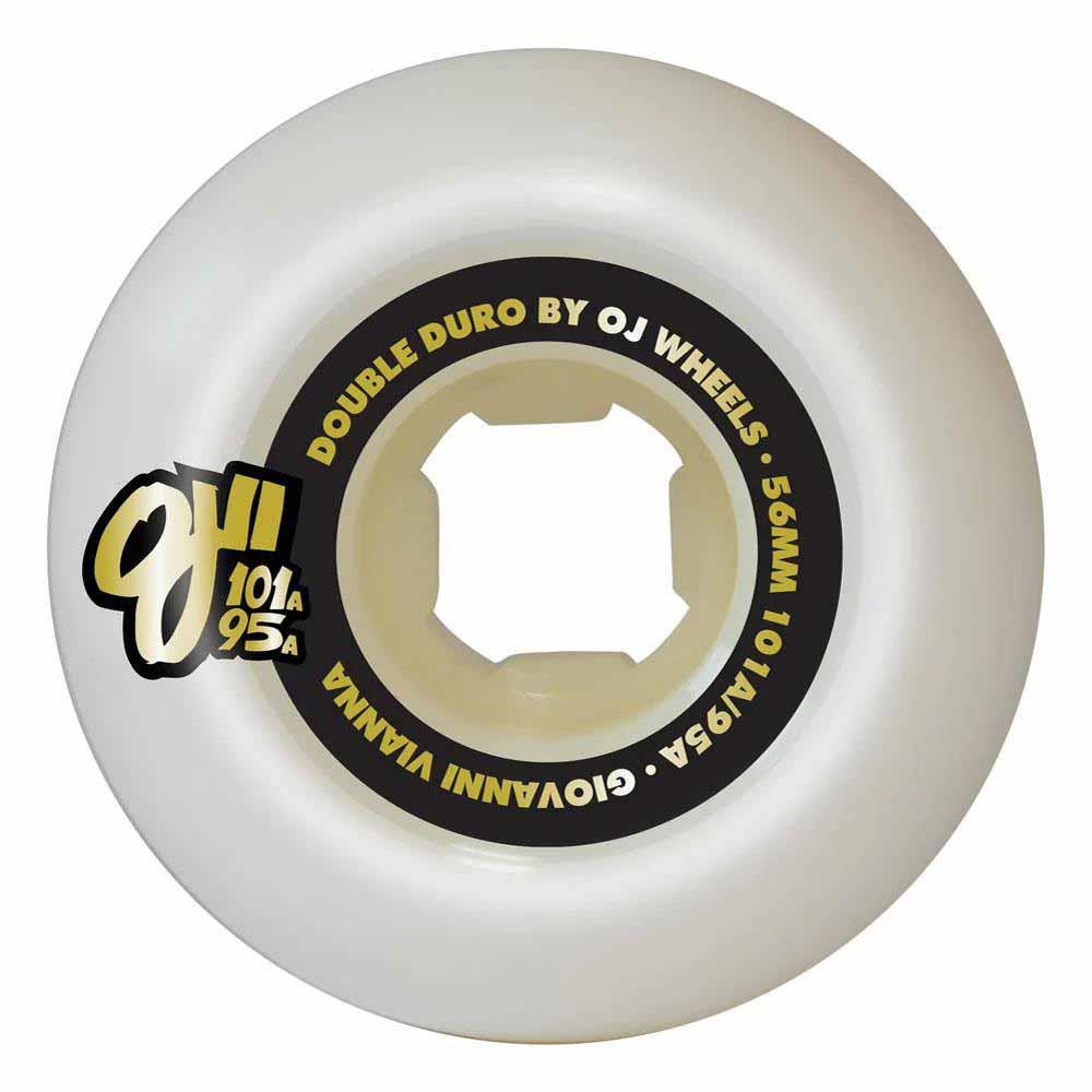 OJ Double Duro Skateboard Wheels Vianna High Roller 101a/95a Multi 56mm