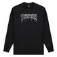 Thrasher One-Liner Long Sleeve T-Shirt Black