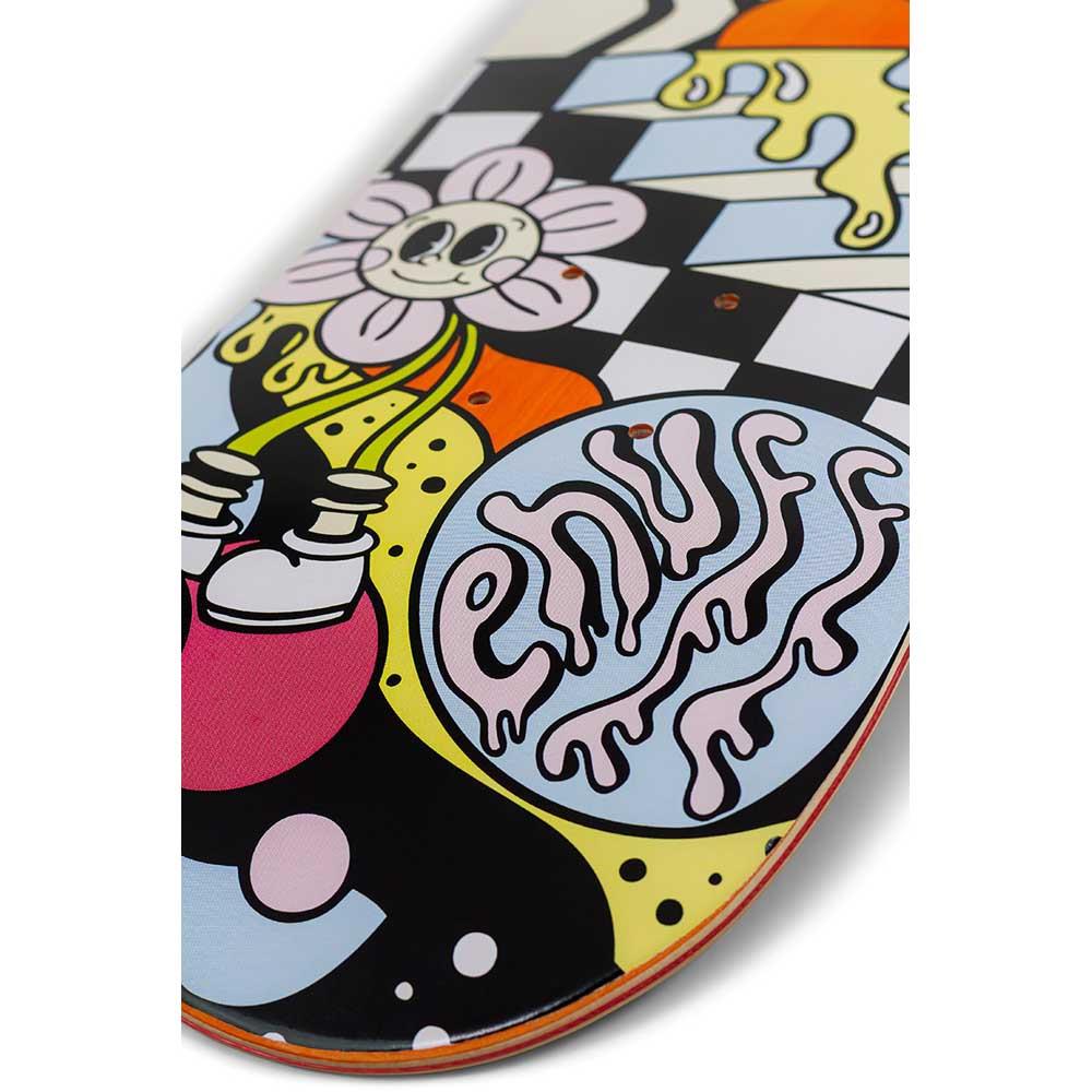 Enuff Designer Skateboard Deck Meltworld Dazed 8"