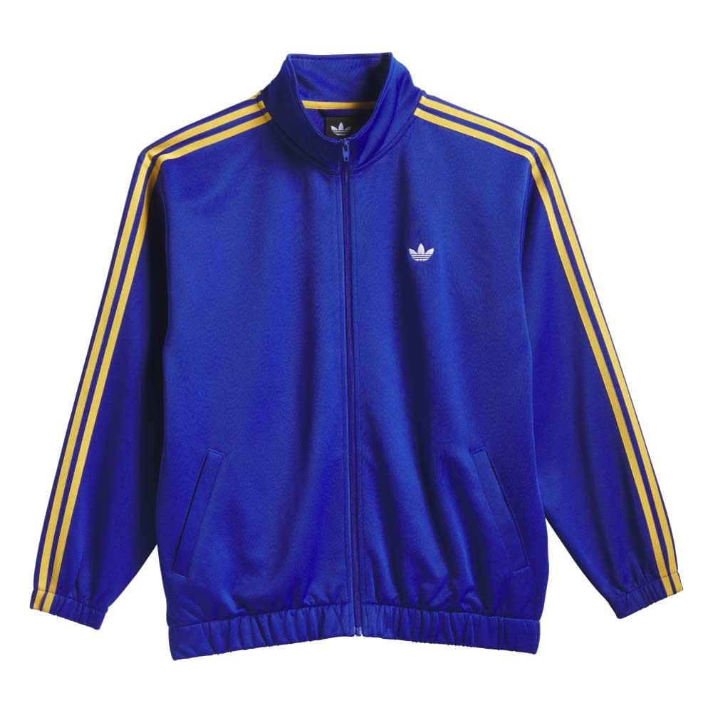 Adidas Skateboarding Superfire Track Jacket Royal Blue Preloved Yellow