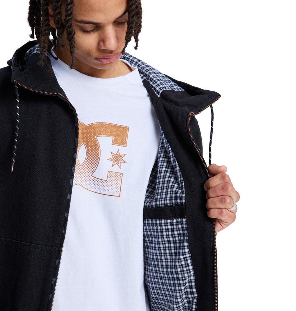DC Shoe Co Garage Hooded Jacket Black