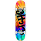 Cliché Handwritten Invert Factory Complete Skateboard Tie Dye 8''