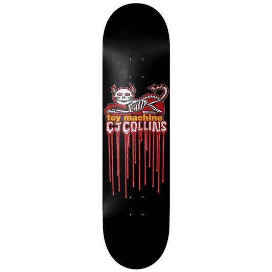 Toy Machine CJ Collins Devil Cat Skateboard Deck 8.25"