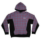 Baglady Supplies Tartan Warp Hooded Sweatshirt