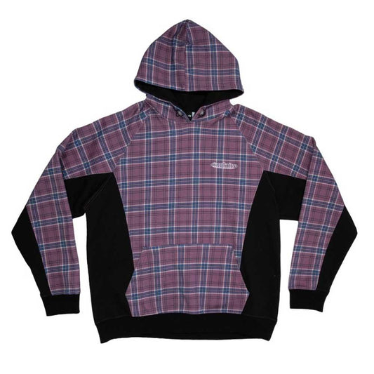 Baglady Supplies Tartan Warp Hooded Sweatshirt