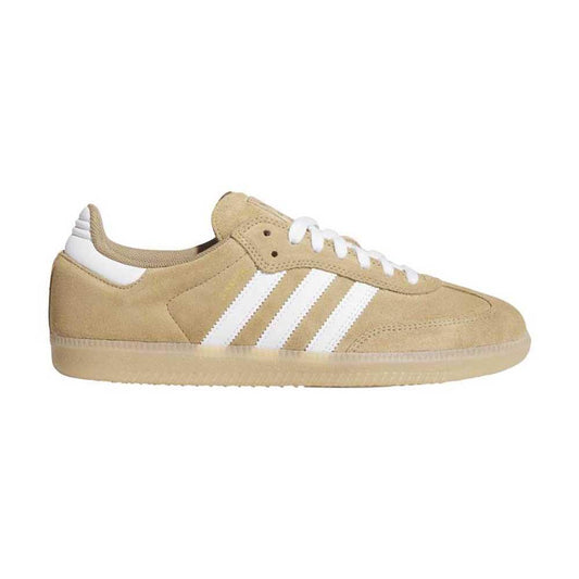 Adidas Skateboarding Samba ADV Skate Shoes Cardboard Brown Cloud White Gum