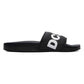 DC Shoe Co Slide Sandals Black White