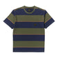 RVCA Dayshift Stripe Pocket T-Shirt Moody Blue