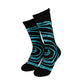 Santa Cruz Winkowski  Vertigo 2 Pack Tie Dye and Black Swirls Socks UK 7-11