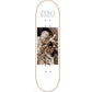 Zero Sheckler Beloved Christ White Silver Foil Skateboard Deck 8.25"
