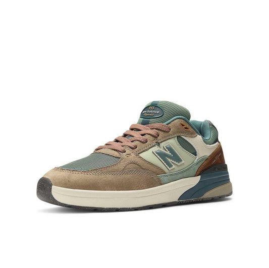 New Balance Numeric Andrew Reynolds 933 Mushroom New Spruce Skate Shoes