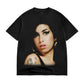 Color Bars Amy Whinehouse Back to Black T-Shirt Black