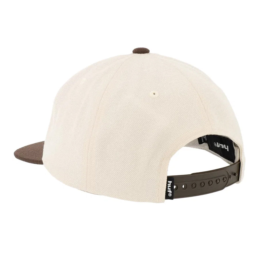 Huf Sparked Snapback Cap Cream