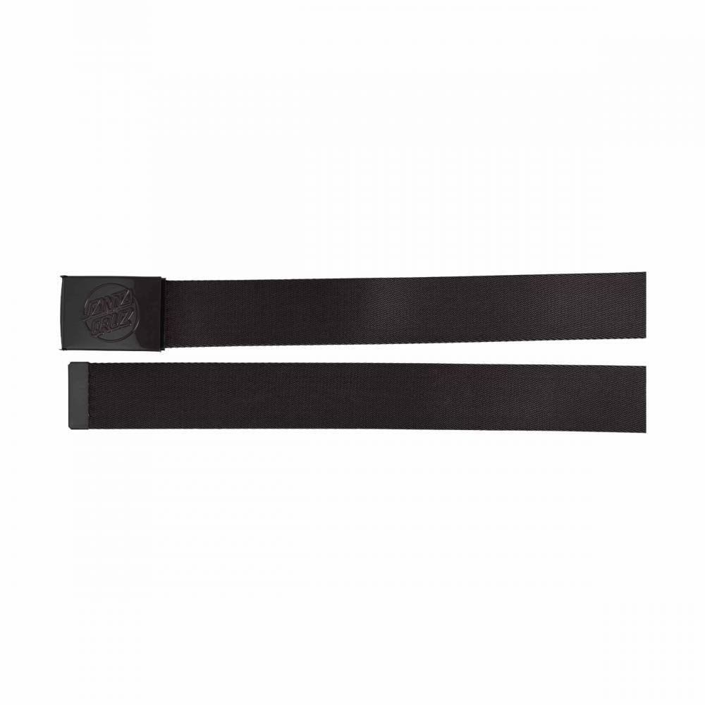 Santa Cruz Skateboards Belt Opus Dot Emboss Belt Black