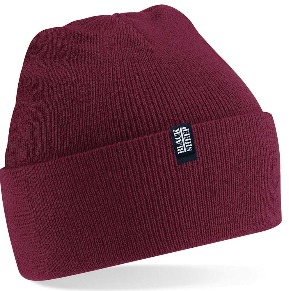 Black Sheep OG Original Cuff Beanie Burgundy