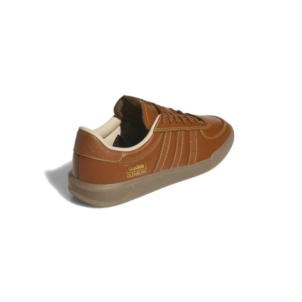 Adidas Skateboarding Glenburn Skate Shoes Dusky Bronze Gold Metallic Gum