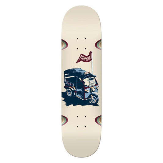 Real Skateboard Deck Praman Transport WW Cream 8.5"