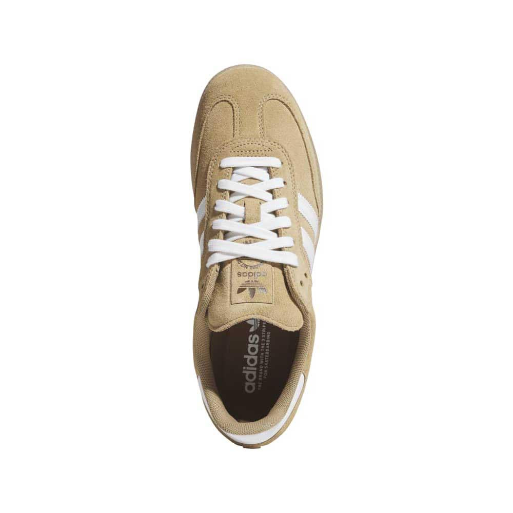 Adidas Skateboarding Samba ADV Skate Shoes Cardboard Brown Cloud White Gum