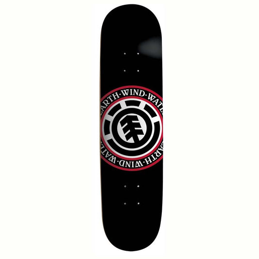 Element Skateboards Elemental Seal Skateboard Deck Black #20 8.5"