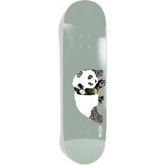 Enjoi NEW PRO Ryan Townley Collage Panda R7 Skateboard Deck Sage 8.5"