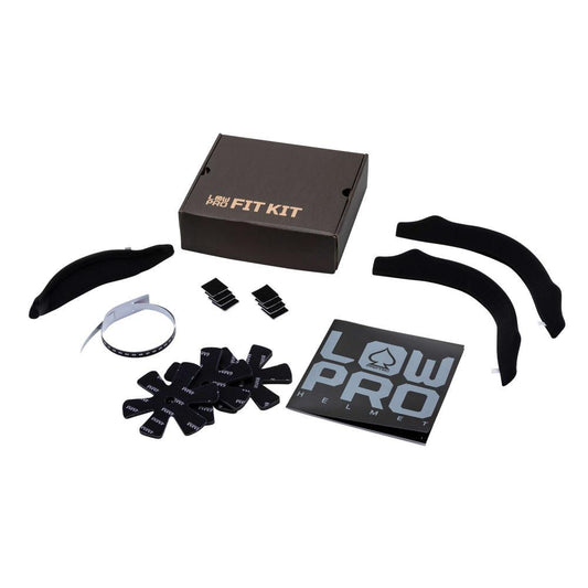 Pro-Tec Pads Low Pro Fit Kit Black