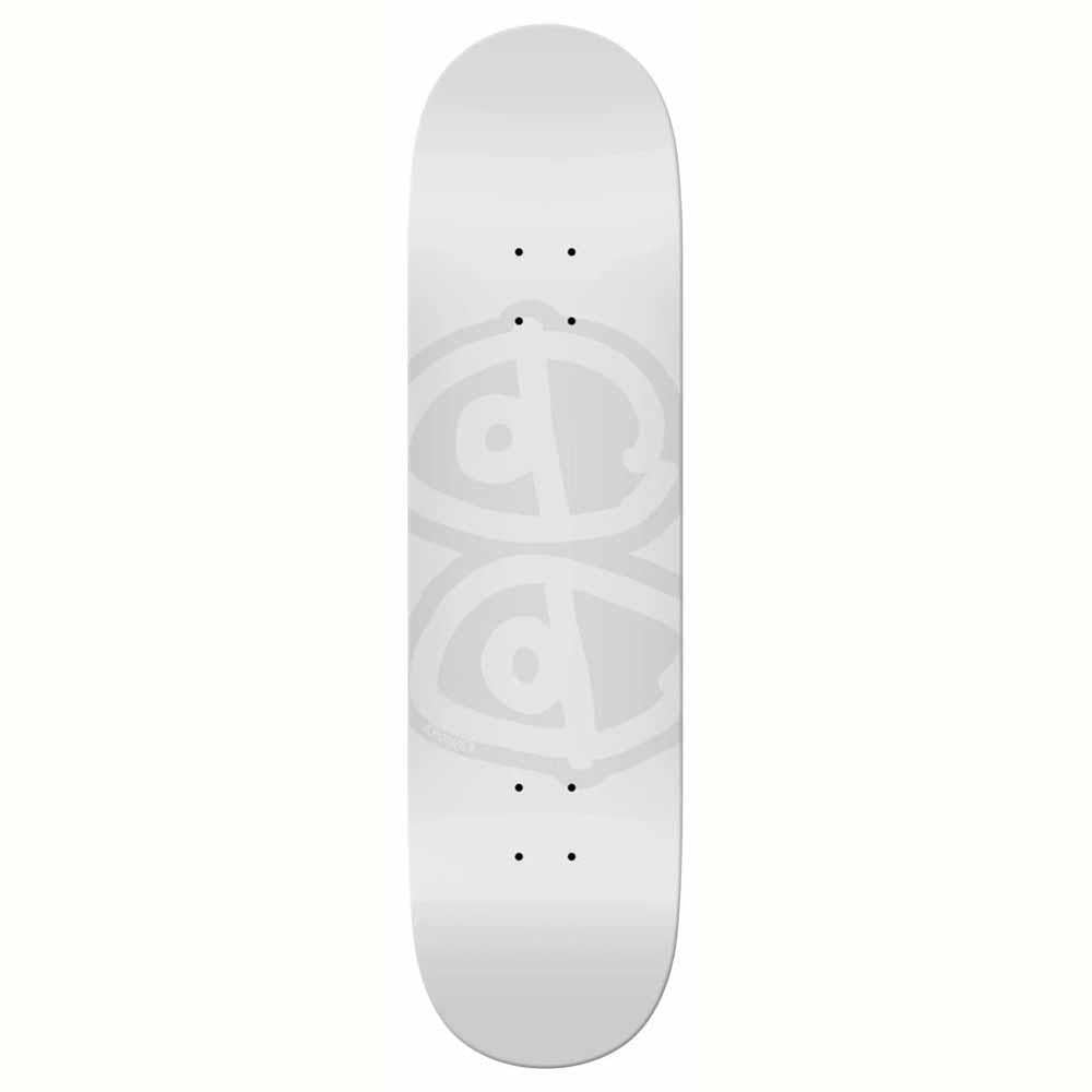 Krooked Skateboard Deck Team Eyes White 8.06"